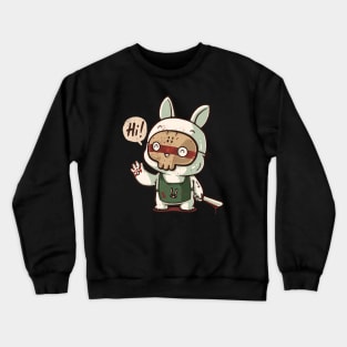 Cute Evil Bunny! Crewneck Sweatshirt